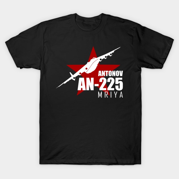 Antonov AN-225 MRIYA T-Shirt by TCP